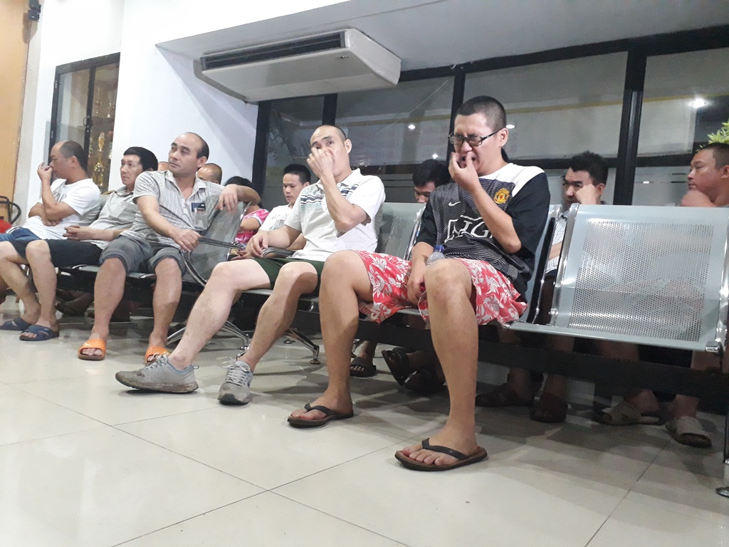 Ilustrasi-- Tenaga kerja asing (TKA) ilegal yang ditangkap di PT Hua Xing Industri, Jalan Narogong, Cileungsi, Kabupaten Bogor, Jawa Barat. (Foto: MI/Dede Susianti)