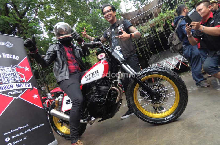 <i>Flat Track</i> Idaman Rocas dari Lawless Garage
