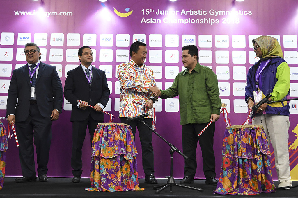 Menpora Buka Kejuaraan Senam Artistik Junior Asia