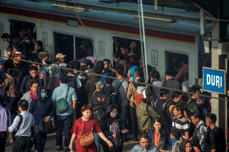 Perjalanan Stasiun Duri-Tangerang Tidak Berkurang