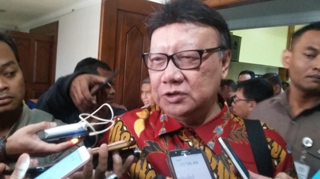 Menteri Dalam Negeri, Tjahjo Kumolo/Medcom.id/Ahmad Mustaqim.