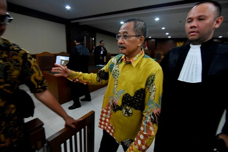 Sudiwardono Menyesal Terima Suap dari Aditya