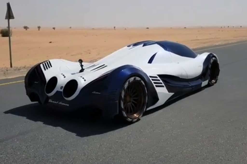 ?Devel Sixteen bertenaga 5.000 daya kuda. Carscoops