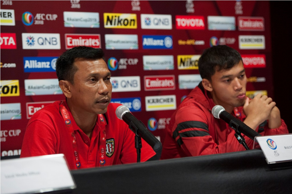 Pelatih Bali United Widodo C Putro (Foto Antara/Nyoman Budhiana)