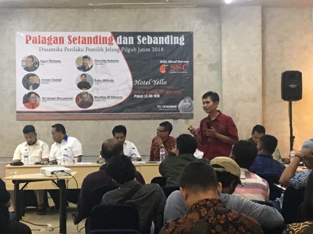 Survei: 21,4 Persen Masyarakat Jatim Tahu Jadwal Pencoblosan