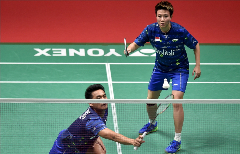Tontowi Ahmad/Liliyana Natsir (ANTARA FOTO/Hafidz Mubarak )