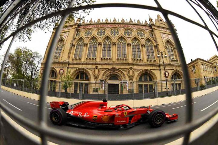 Vettel Rebut Pole Position GP Azerbaijan