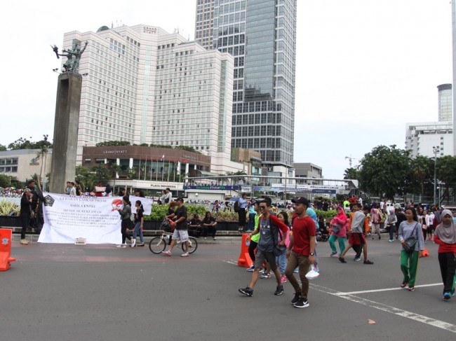 Pemprov DKI Diminta Tindak Kegiatan Politik di CFD