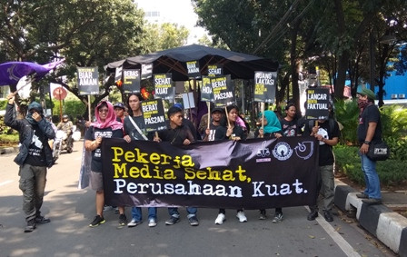 Asosiasi Jurnalis Tuntut Jaminan Sosial