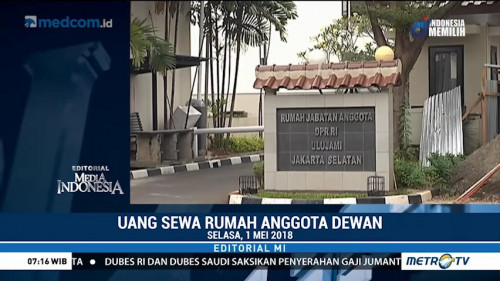 Uang Sewa Rumah Anggota Dewan