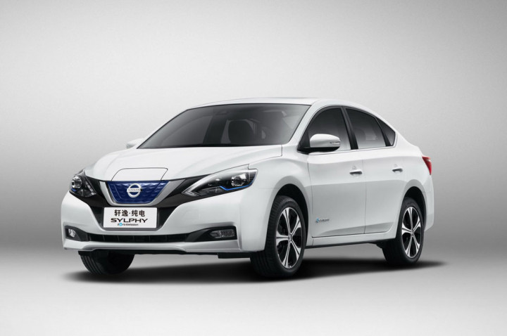Sylphy, Mobil Listrik Nissan Berbasis Leaf