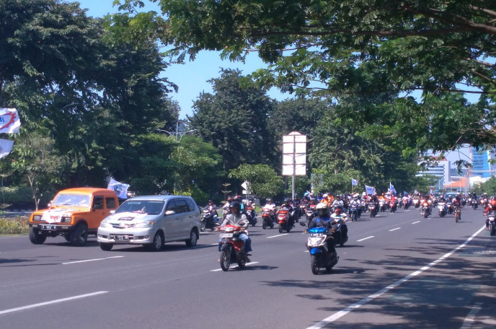 Buruh Berdatangan di Kota Surabaya