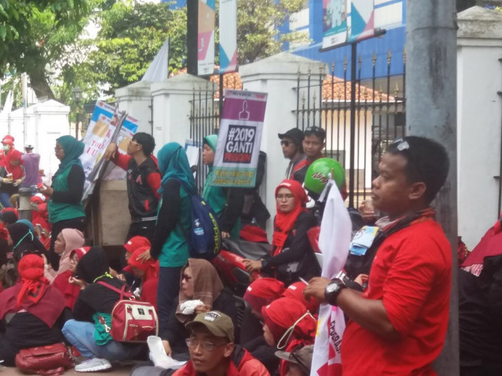Tagar #2019GantiPresiden Menjamur di <i>May Day</i>