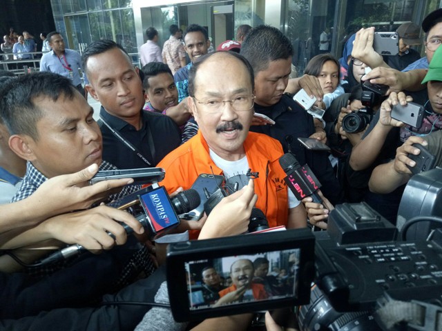 KPK Pindahkan Fredrich ke Rutan Cipinang