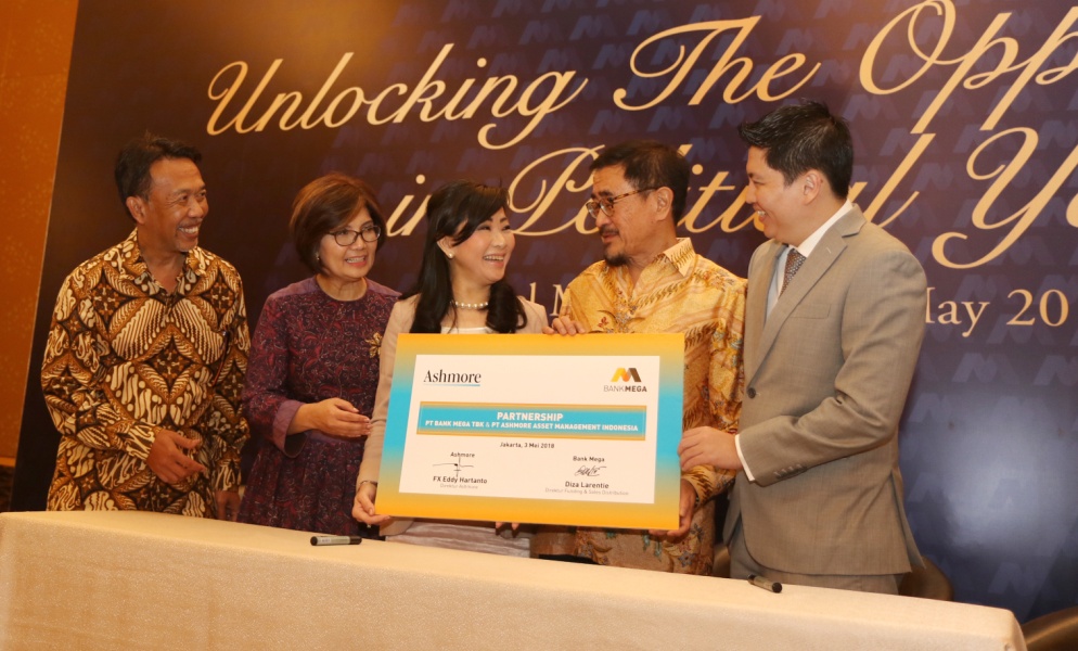Bank Mega Gandeng Ashmore Pasarkan Produk Reksa Dana. (FOTO: dok Bank Mega)