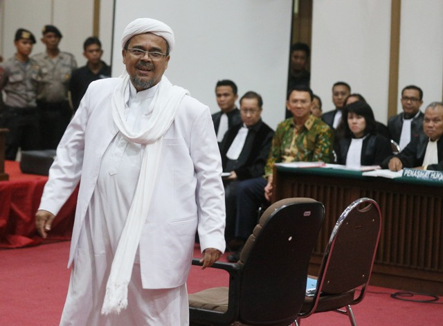 Polisi Hentikan Kasus Rizieq Shihab