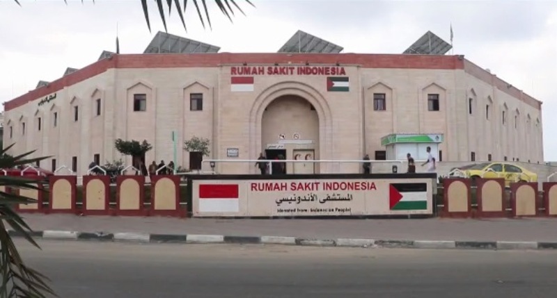 Rumah Sakit Indonesia di Gaza akan ditambah kapasitasnya untuk merawat pasien (Foto: Metro TV).