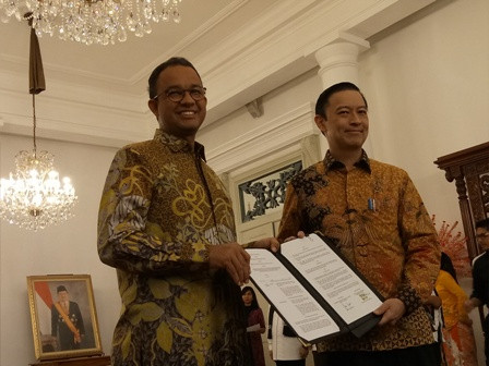 Pemprov DKI Teken MoU dengan BKPM untuk e-Commerce