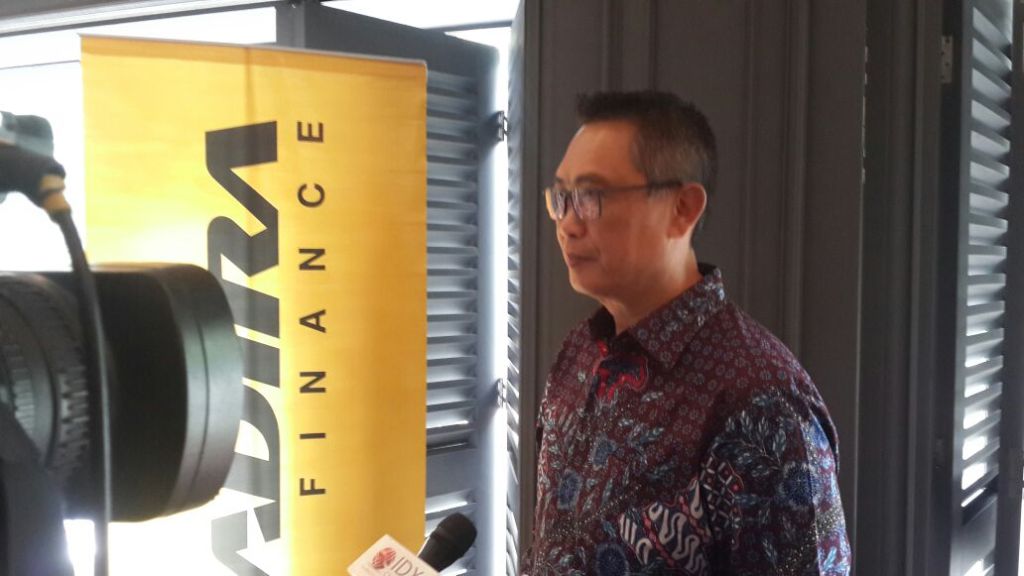 Direktur Utama Adira Finance Hafid Hadeli (Foto: Medcom.id/Angga Bratadharma)