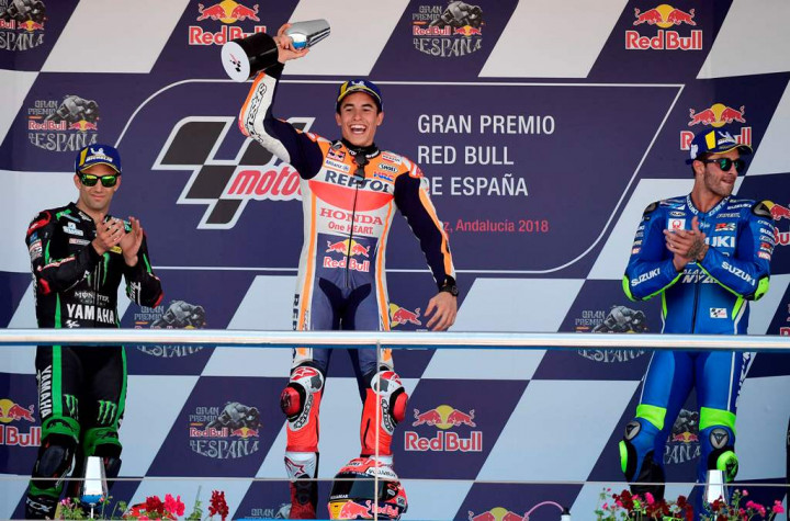 Klasemen Pembalap usai MotoGP Spanyol