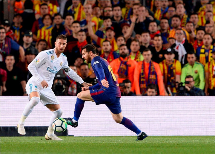 Ramos Tuduh Messi Menekan Wasit saat Jeda Babak Pertama