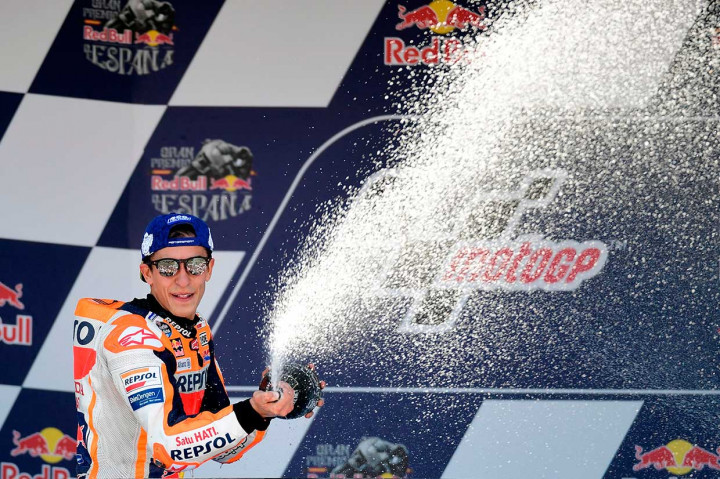 Juara GP Spanyol, Marquez Rebut Posisi Puncak