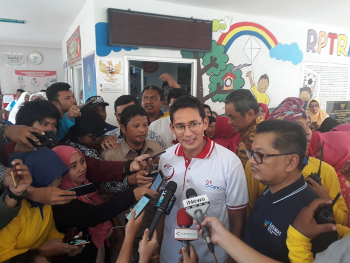 Sandiaga Doakan Anies Tetap Jabat Gubernur