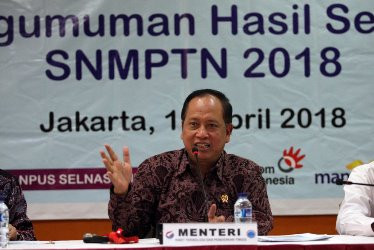 Menteri Nasir Ancam Pidanakan Joki SBMPTN
