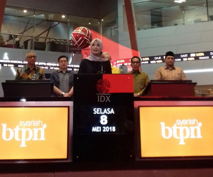 Resmi Melantai, Saham BTPN Syariah Melonjak ke Rp1.200