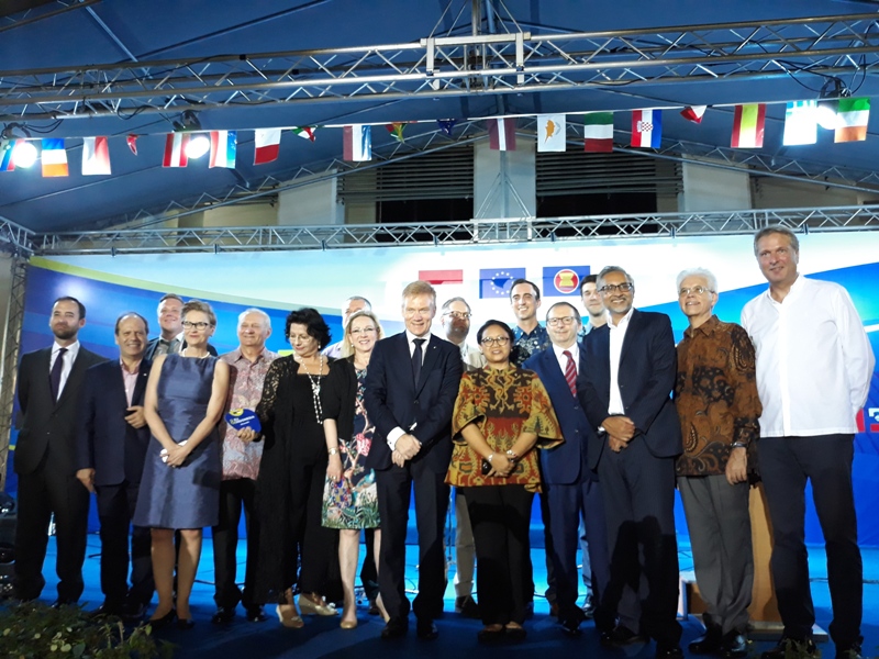 Perayaan Europe Day di Kawasan Kota Tua 9 Mei 2018 (Foto: Marcheilla Ariesta).