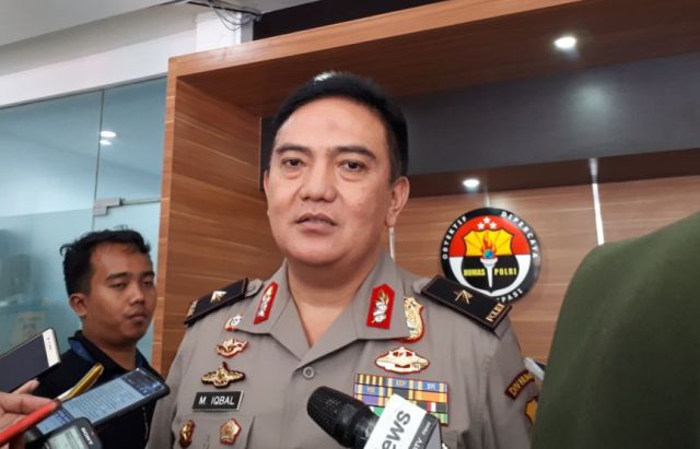 Polisi Lakukan Olah TKP di Mako Brimob