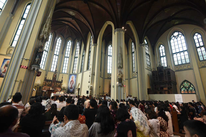 Umat Katolik Peringati Kenaikan Isa Almasih