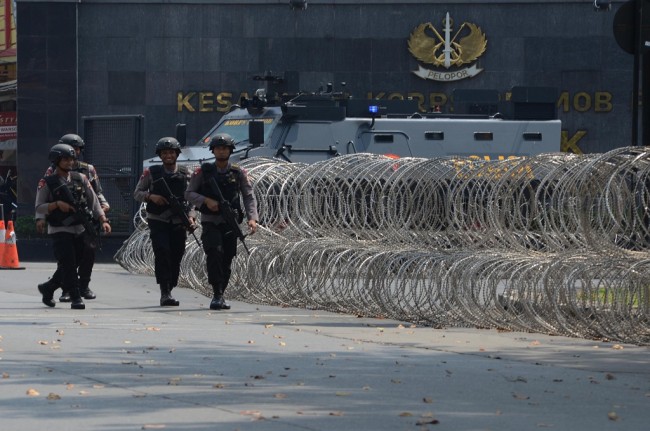 Memotret Mako Brimob, Seorang Pria Ditangkap