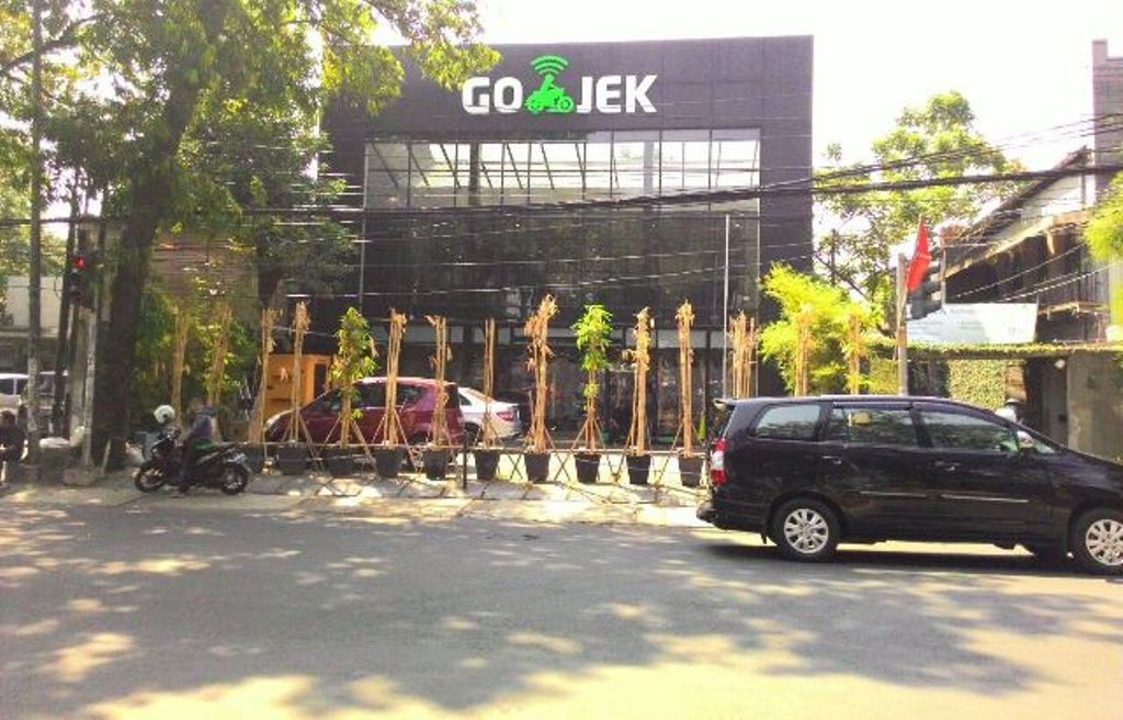Kantor Go-Jek di kawasan Kemang, Jakarta Selatan (Foto: Medcom.id/Intan Fauzi) 