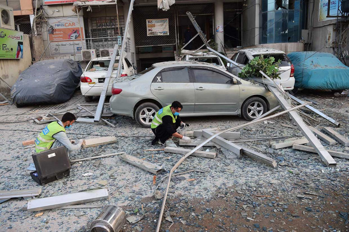 5 Tewas Akibat Ledakan Gas di Hotel Pakistan