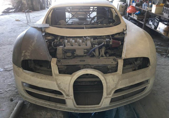 Bugatti Veyron 'Setengah Jadi', Dijual Rp57 Jutaan