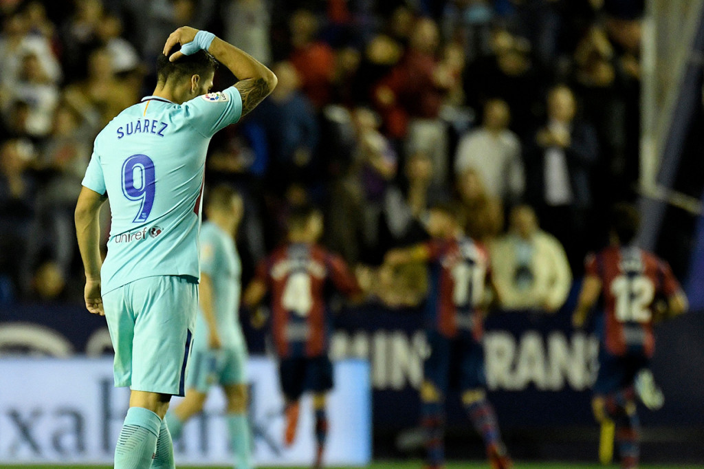 Kalah dari Levante, Barca Gagal Cetak Rekor