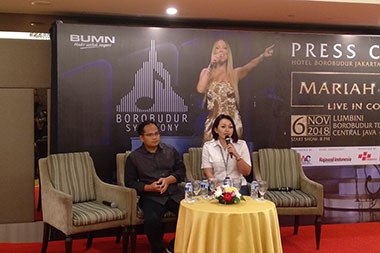 Jadwal Konser Mariah Carey di Borobudur Tak Terganggu Peristiwa Teror Bom