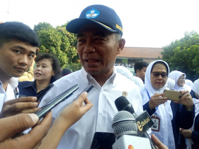 Menteri Pendidikan dan Kebudayaan Muhadjir Effendy--Medcom. id/Arga Sumantri