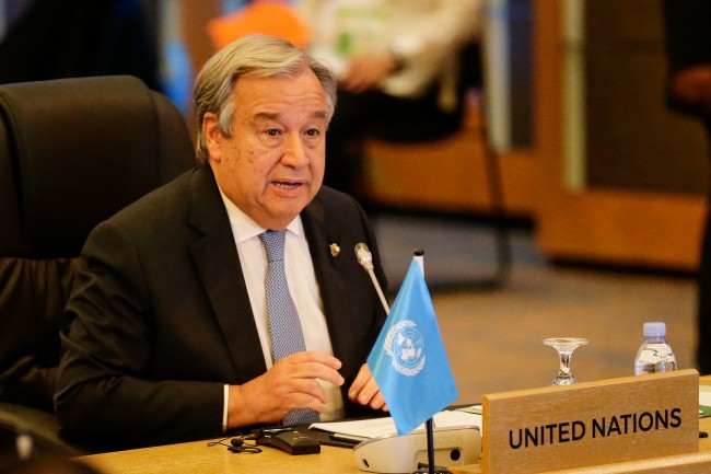 Sekjen PBB Antonio Guterres. (Foto: AFP)