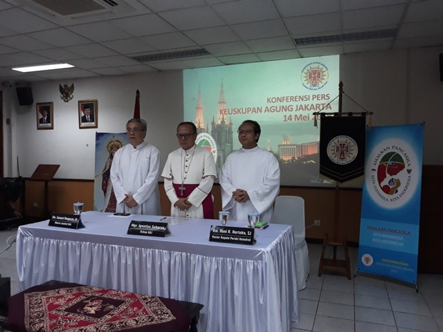 Keuskupan Agung Tegaskan Teror Surabaya Bukan Serangan Agama