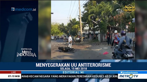 Menyegerakan UU Antiterorisme