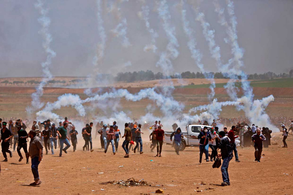 Protes Pembukaan Kedubes AS di Jerusalem, 55 Warga Palestina Tewas