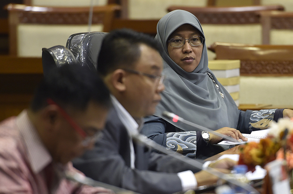Anggota Komisi X DPR RI, Ledia Hanifa Amaliah. Foto: Antara/Puspa Perwitasari.