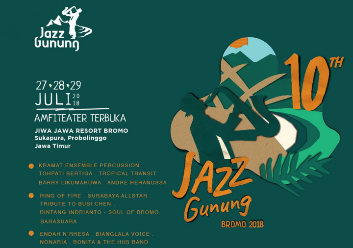 Jazz Gunung Bromo 2018 akan Digelar Tiga Hari