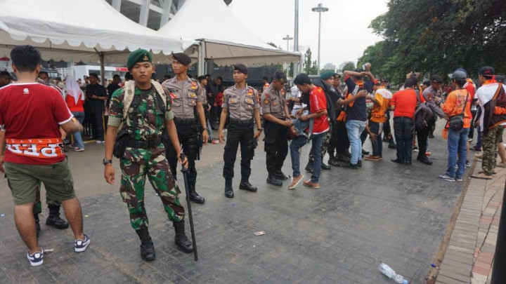 Amankan Laga Persija vs Home United, Keamanan SUGBK Diberlakukan Tiga Lapis