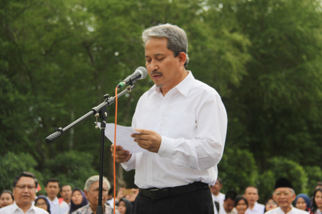 Rektor Institut Teknologi Sepuluh Nopember  (ITS) Surabaya, Joni Hermana.  Foto: Humas ITS