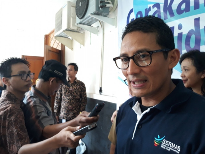Sandiaga Serahkan Tindakan 'Asyik' ke Bawaslu