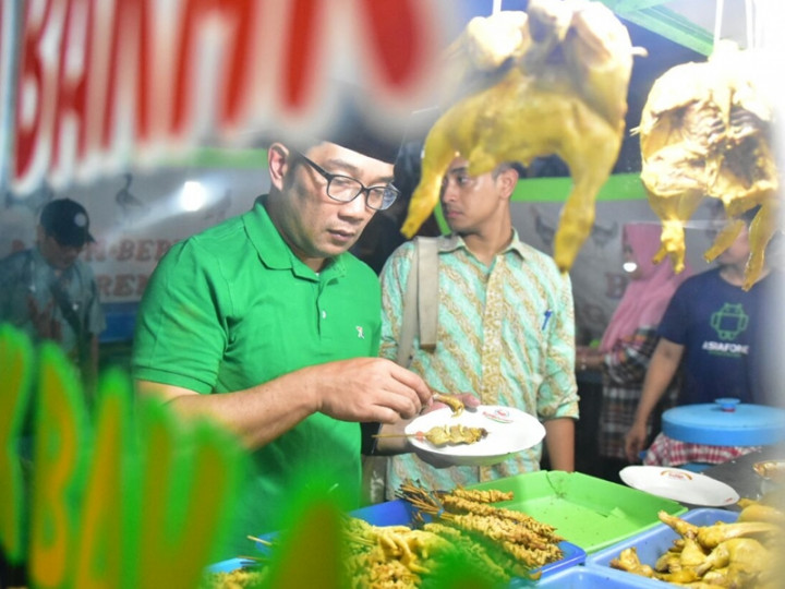 Ridwan Kamil Ingin Hidupkan Pasar Malam Kuliner