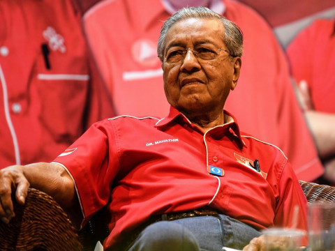 Perdana Menteri Malaysia Mahathir Mohamad. (Foto: AFP).